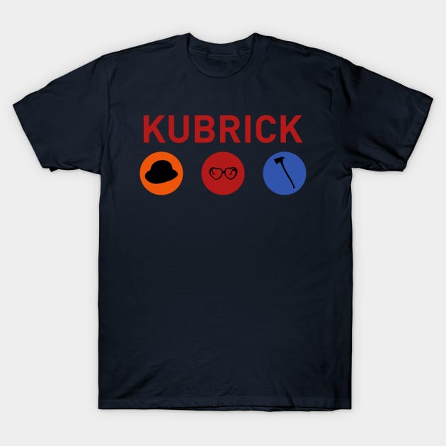 Kubrick Icons T-Shirt by AquaMockingbird